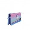 Estojo 3 Compartimentos Gh224 Lovely Ocean 22.5X12X4cm Estojo 3 Compartimentos Gh224 Lovely Ocean 22.5X12X4cm
