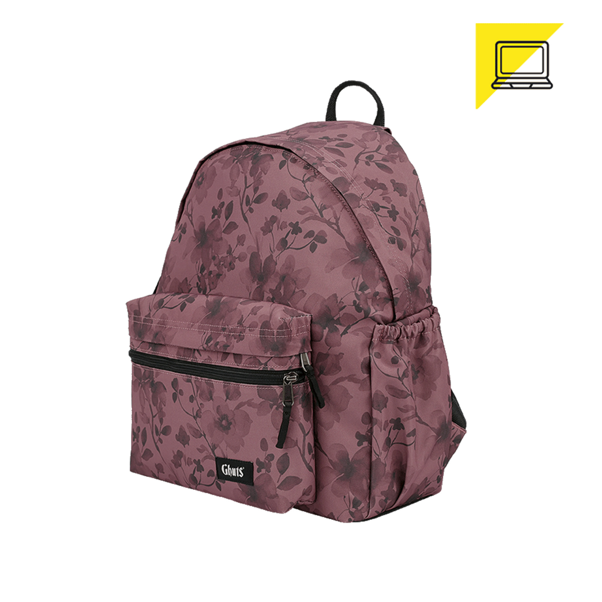 Mochila Pc Clássica Gv229 Floral Pink L15