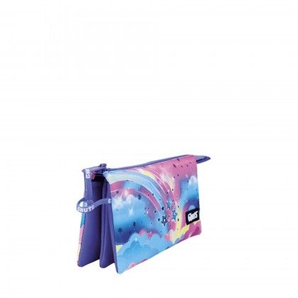 Estojo 3 Compartimentos Gh224 Cloud Stars 22.5X12X4cm