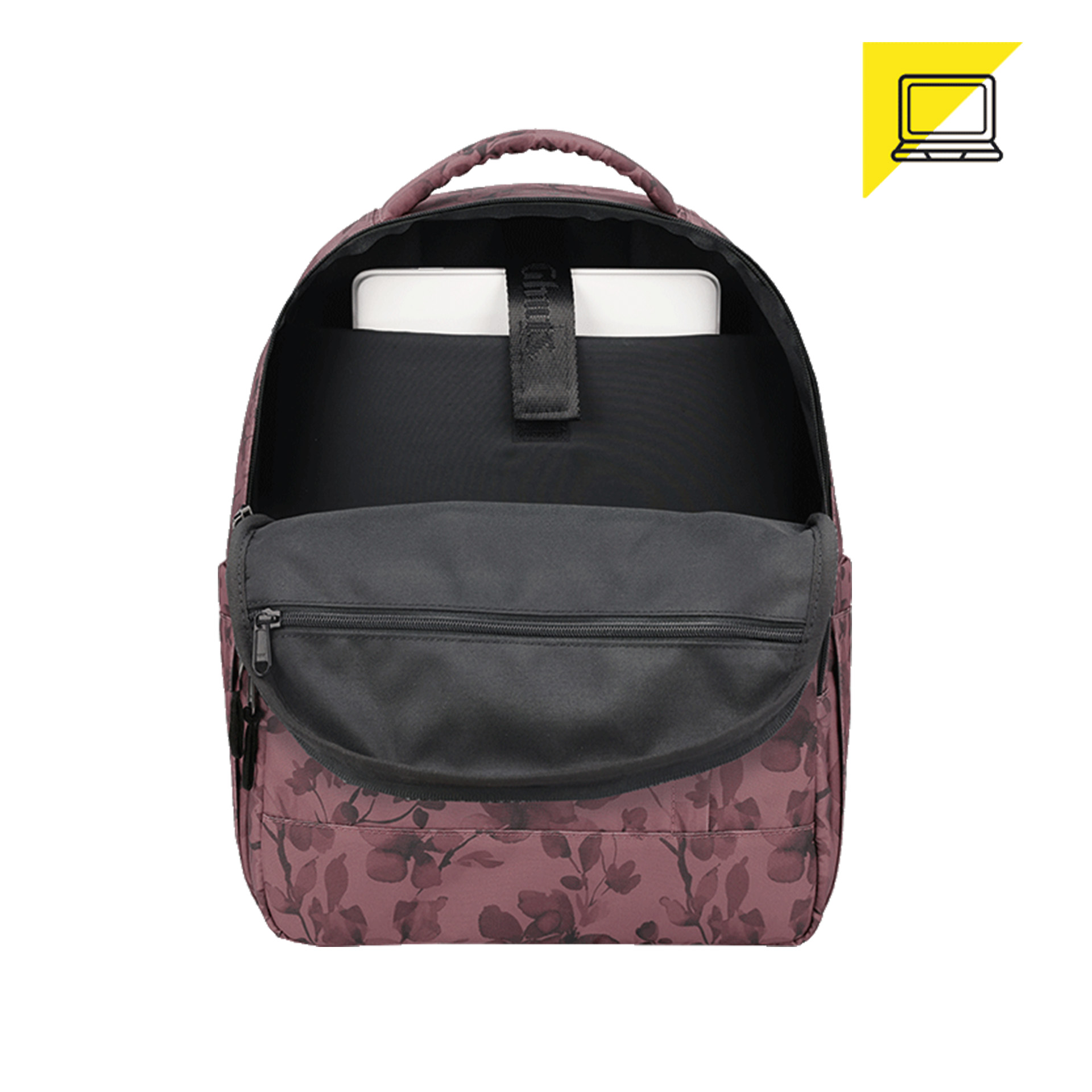 Mochila Pc Clássica Gv229 Floral Pink L15