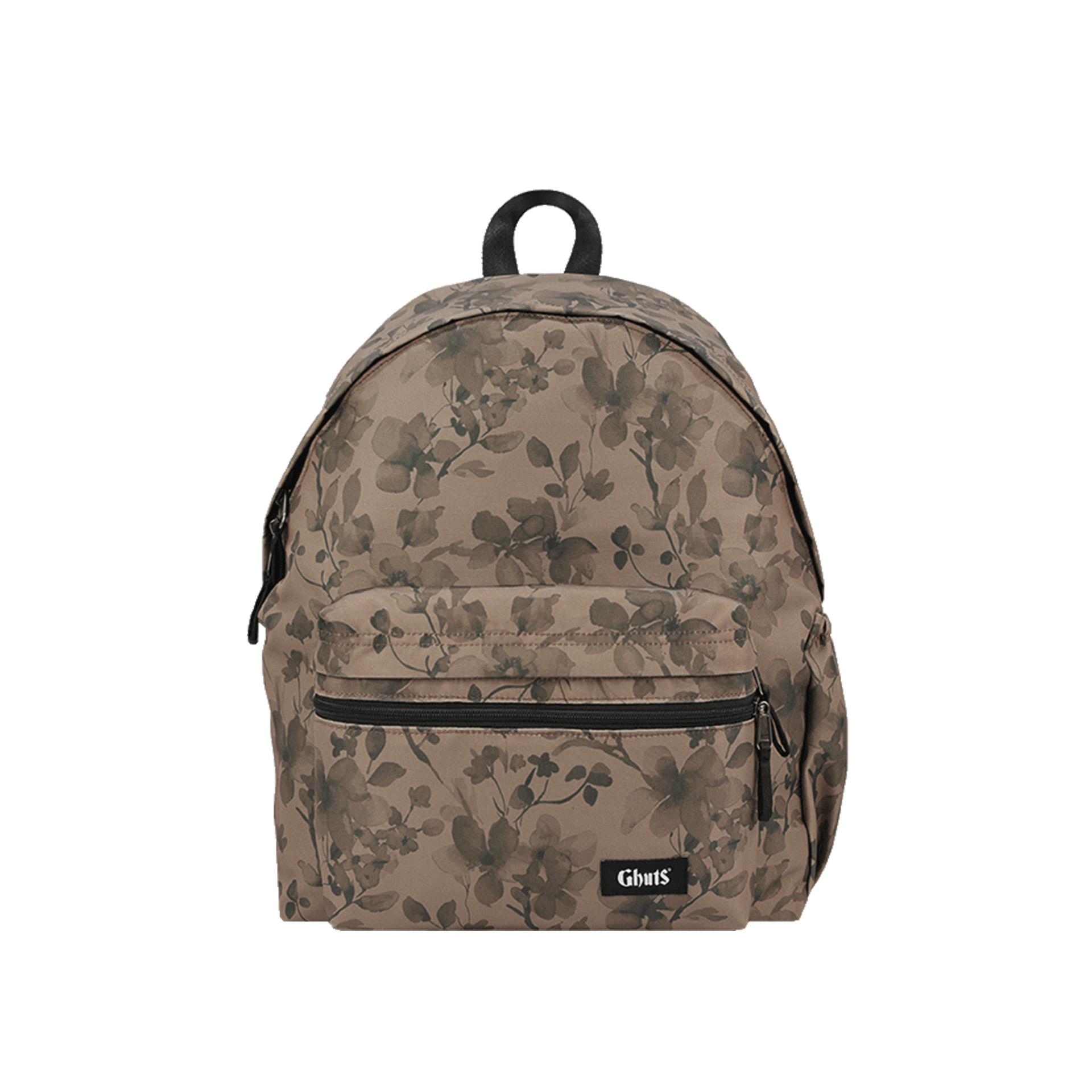 Mochila Pc Clássica Gv229 Floral Taupe L14