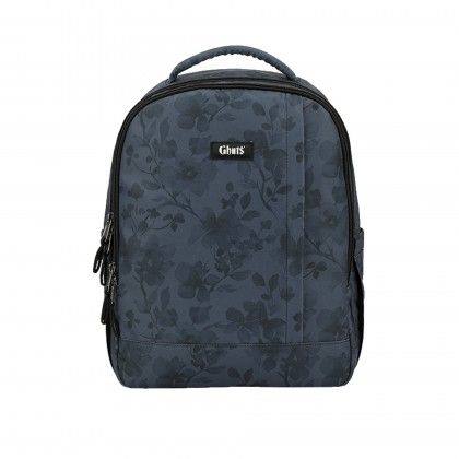 Mochila Pc Viagem Gv228 Floral Blue L13