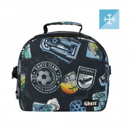 Lancheira Pequena Gh127 Football Team 22X20X11cm