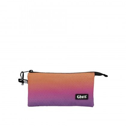 Estojo Triplo Gh109 Sunset 22.5X12X4cm Estojo Triplo Gh109 Sunset 22.5X12X4cm