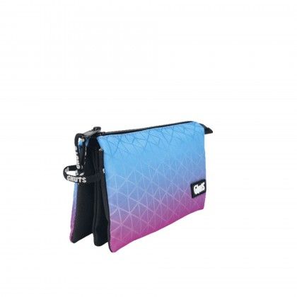 Estojo Triplo Gh109 Plain Rainbow 22.5X12X4cm Estojo Triplo Gh109 Plain Rainbow 22.5X12X4cm