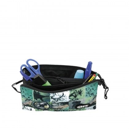 Estojo Triplo Gh109 Dino Fossil 22.5X12X4cm