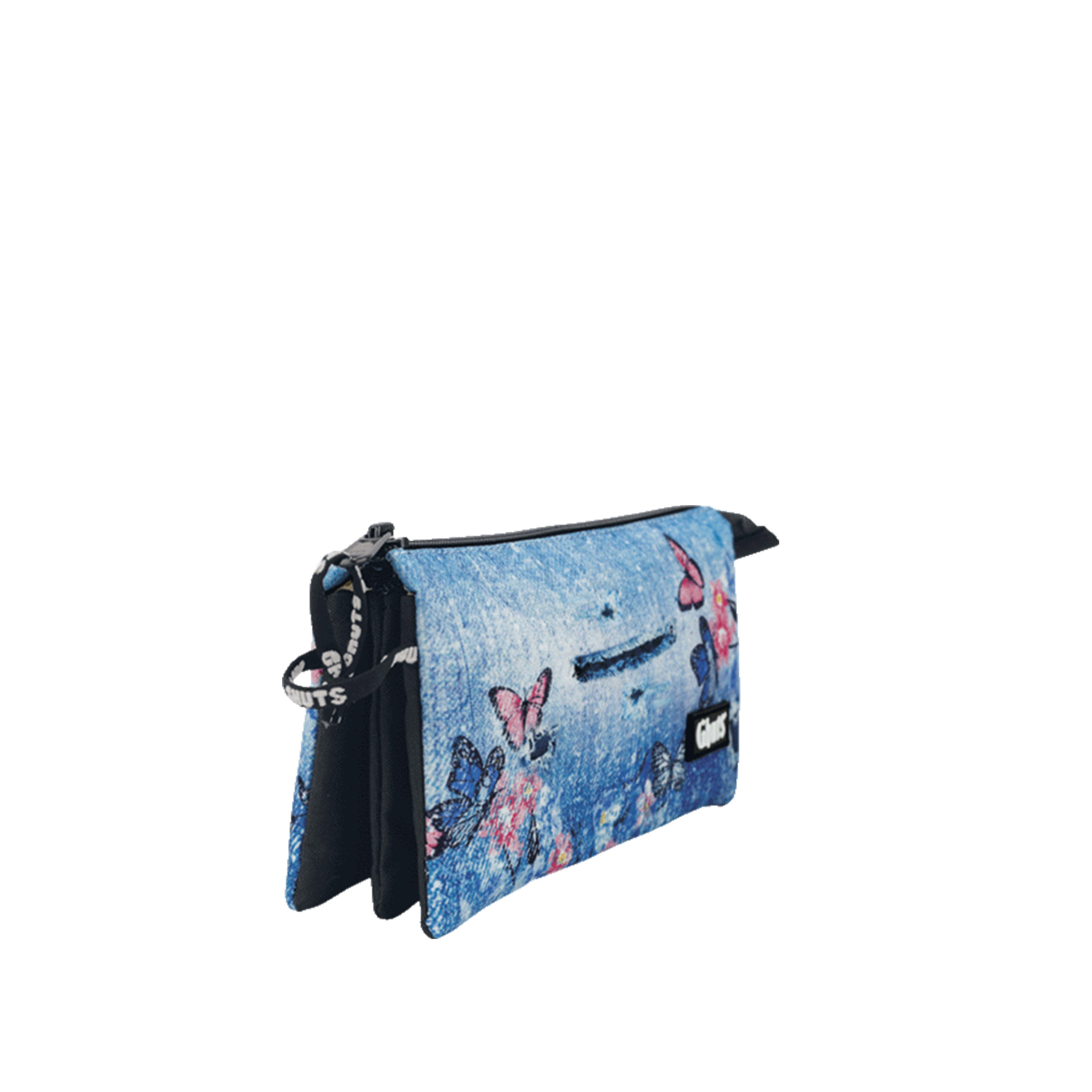 Estojo Triplo Gh109 Denim Trend 22.5X12X4cm