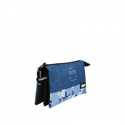 Estojo Triplo Gh109 Blue Style 22.5X12X4cm