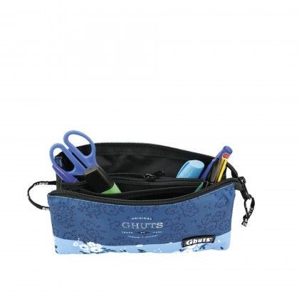 Estojo Triplo Gh109 Blue Style 22.5X12X4cm