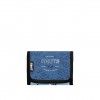 Carteira Velcro Gh113 Blue Style 12.5X9X1.5cm Carteira Velcro Gh113 Blue Style 12.5X9X1.5cm