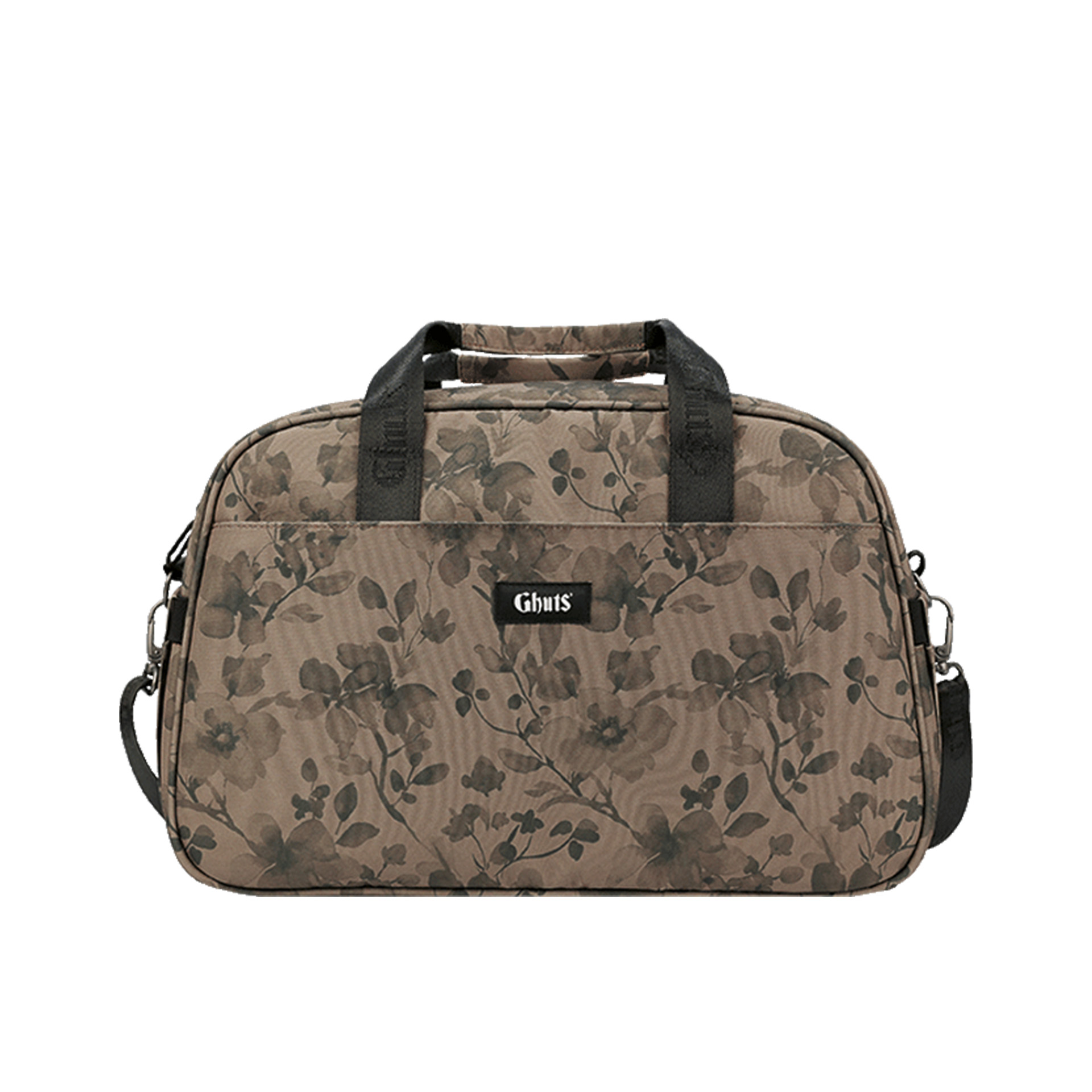 Saco Viagem Gv235 Floral Taupe L14