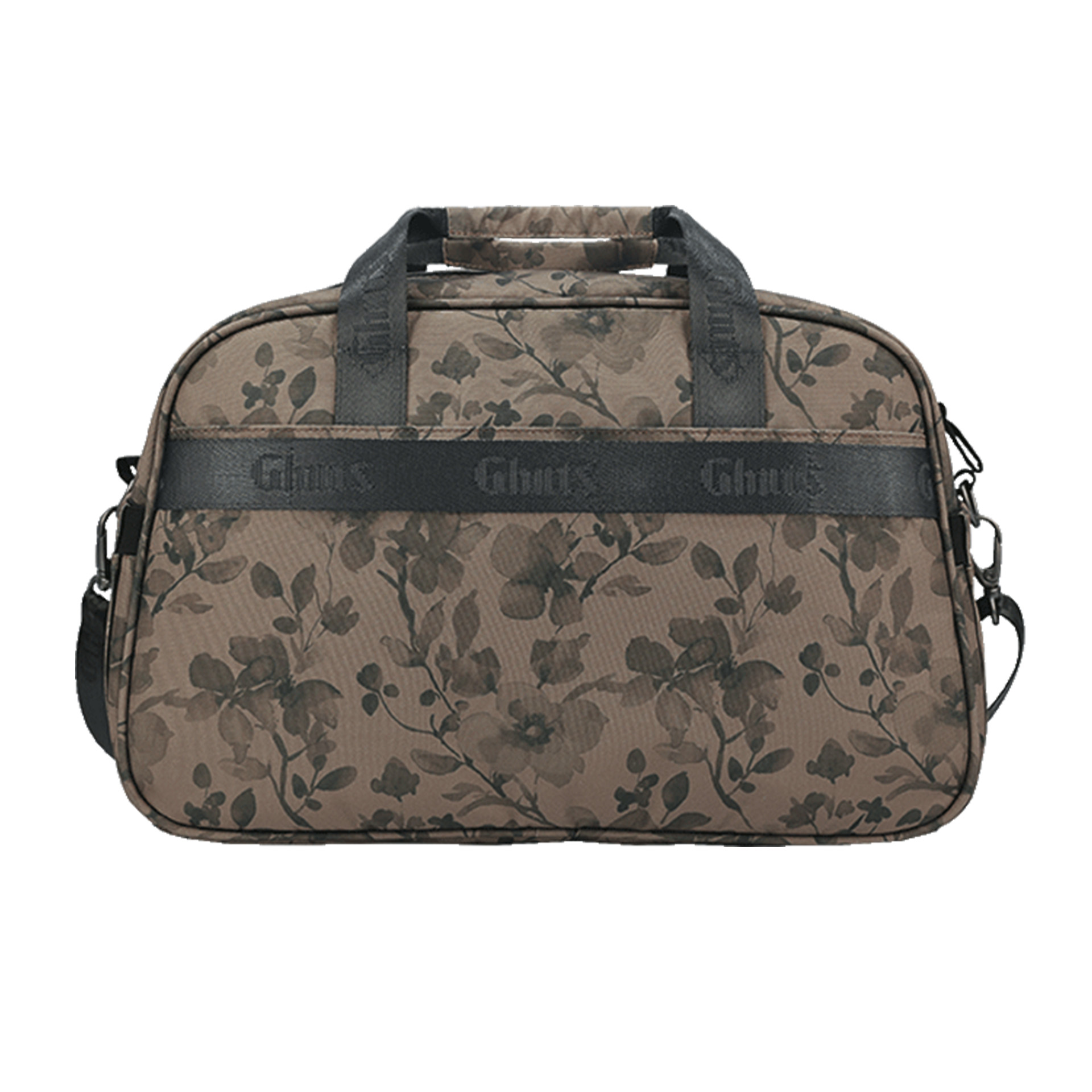 Saco Viagem Gv235 Floral Taupe L14