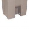 Contentor Lixo com Pedal Latte  60l 49X45X60cm