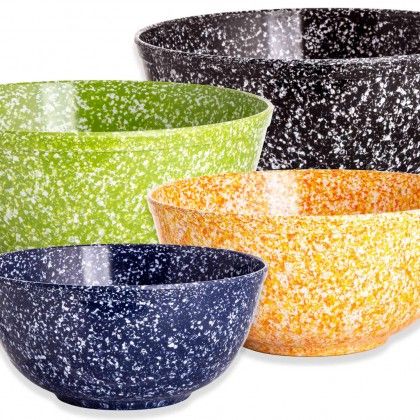 Tigela Melamina Matizada Azul 3900ml 26X11cm Tigela Melamina Matizada Azul 3900ml 26X11cm