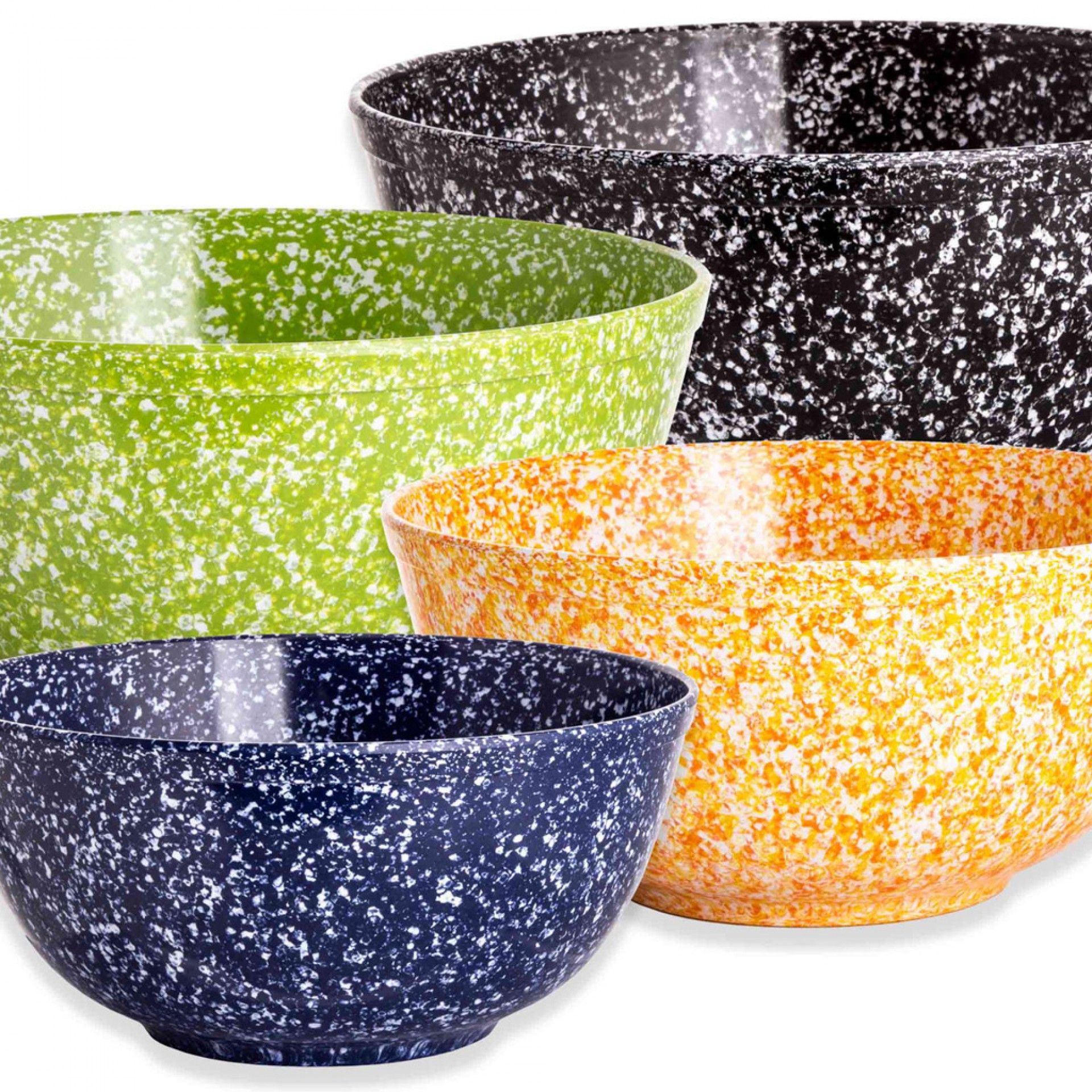 Tigela Melamina Matizada Azul 3900ml 26X11cm