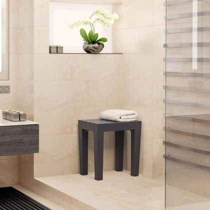 Banco Wc Lombok Castanho 38X29X41.5CM