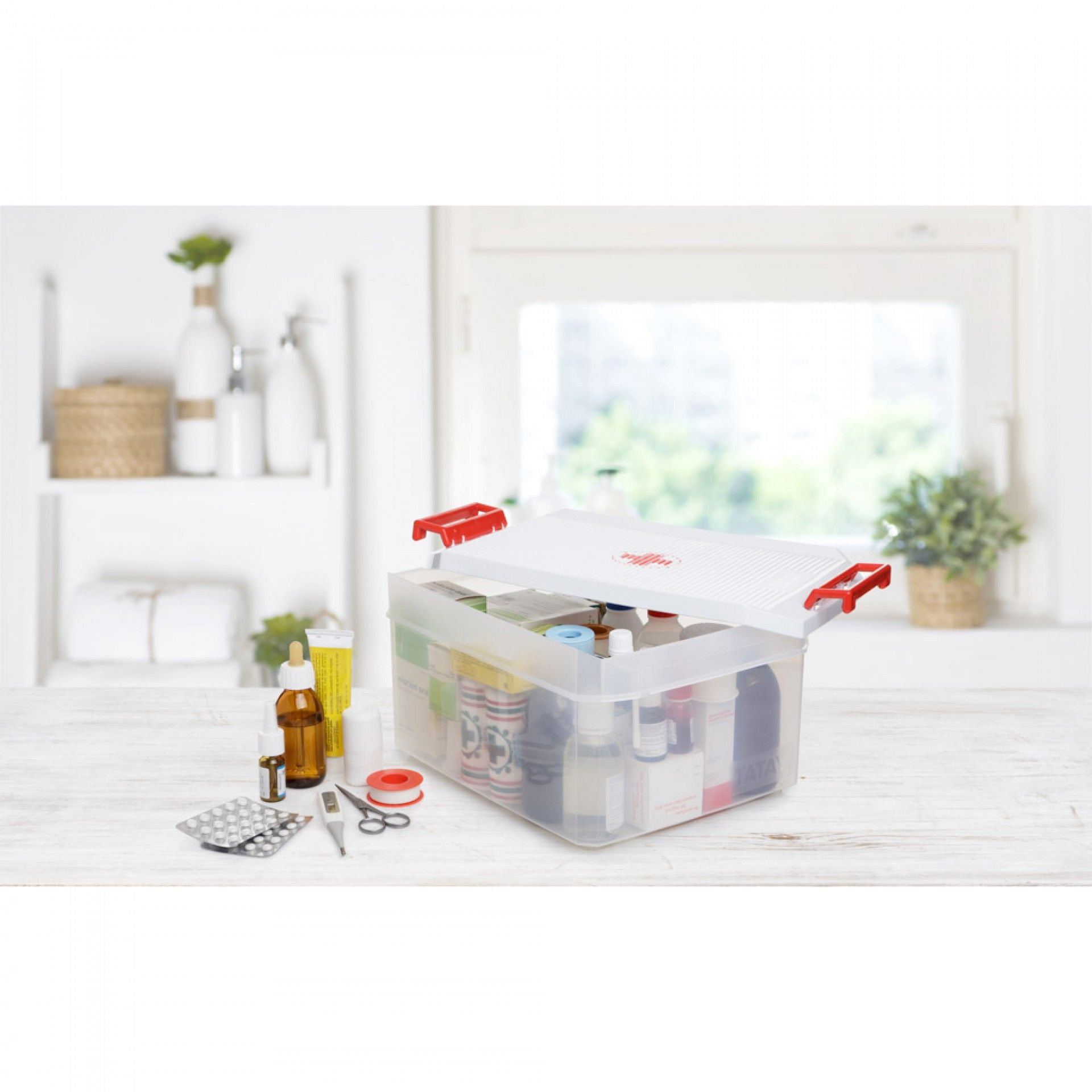 Caixa 1º Socorros 14L 27X29X19CM
