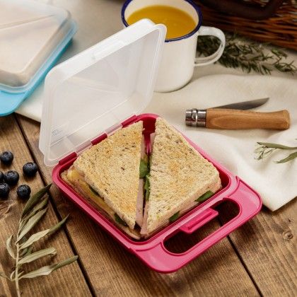 Porta Sandes Rosa 14X14X18CM Porta Sandes Rosa 14X14X18CM