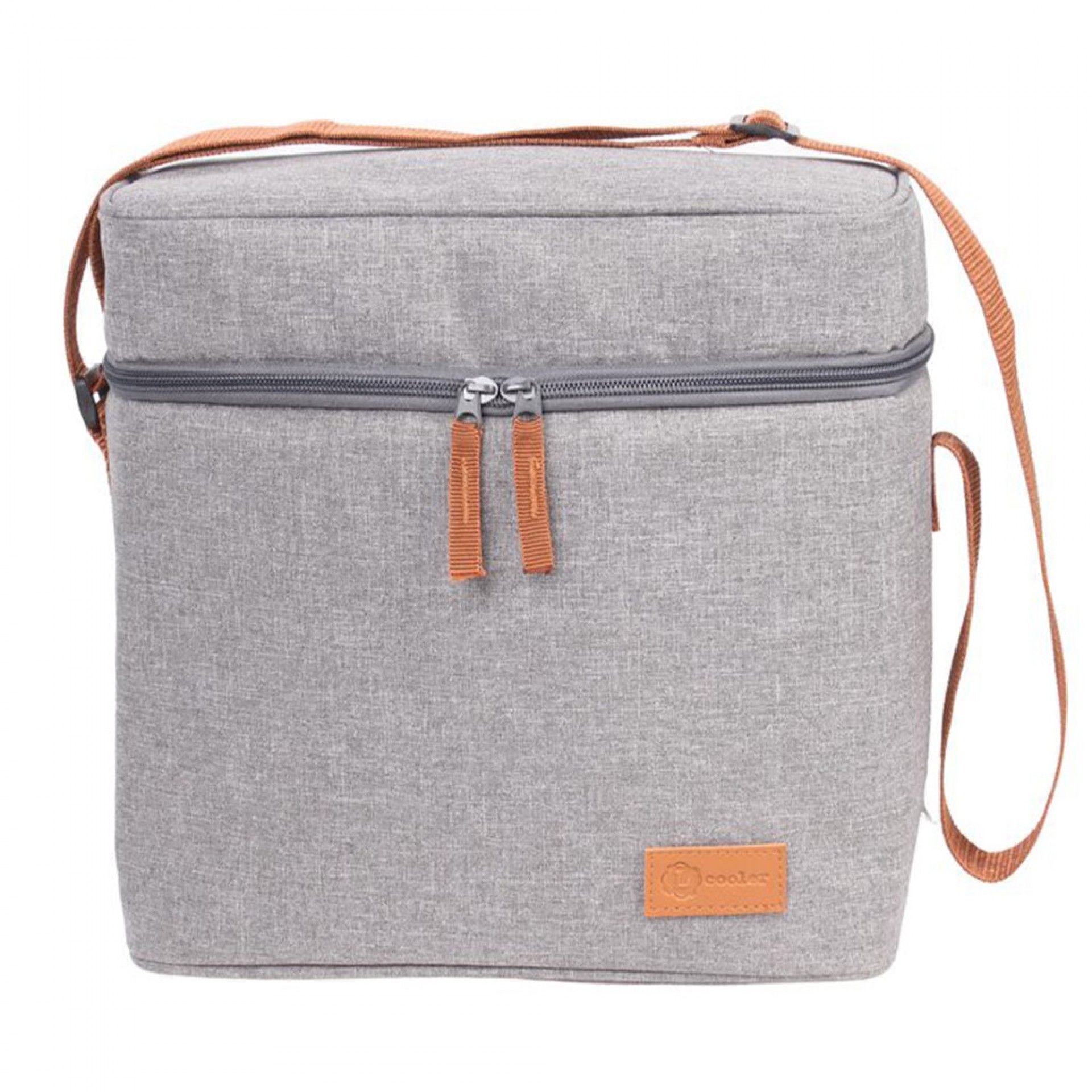 Saco Térmico Cinza 6L 20X15X20cm