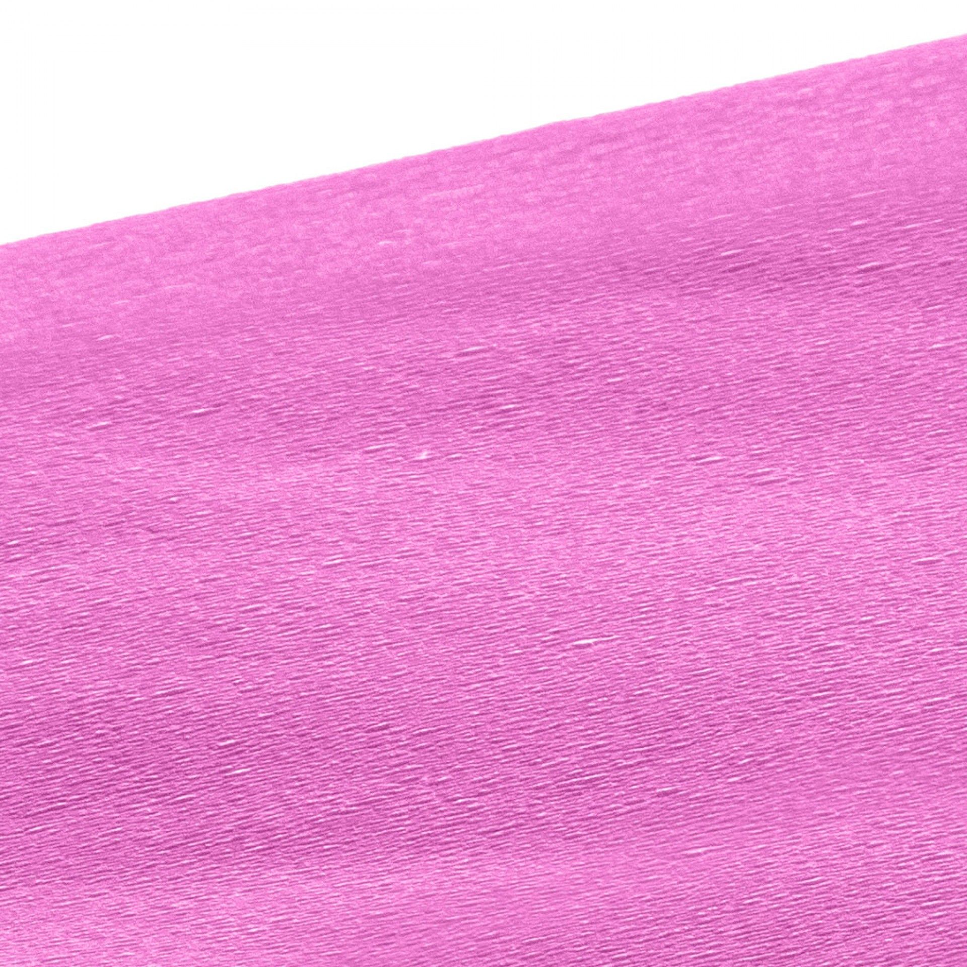 Papel Crepe Fama Rosa 50X250cm