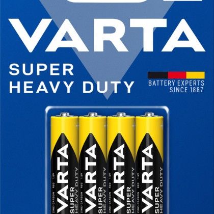 Pilha Super Heavy Duty AAA Multicor 1.5V 10.5X44.5mm Pack 4