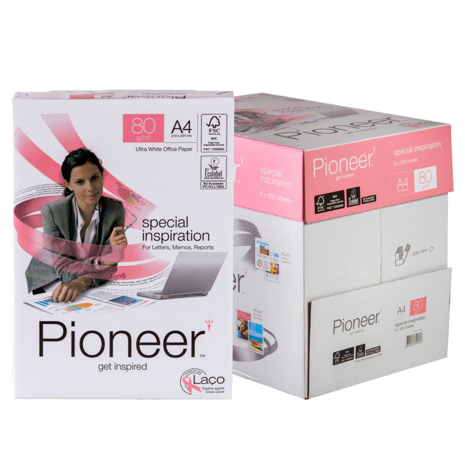 PIONEER RESMA PAPEL A4 500F 80GR