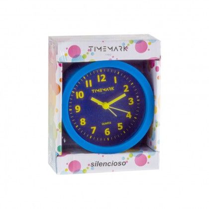 Despertador Timemark Analogico Plstico Multicor 10.5X5cm