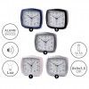 Despertador Timemark Analogico Plstico Multicor 8X9X3.5cm