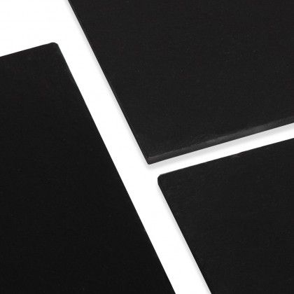 Bandeja Ardsia Africa Preto 40X25X0.6cm