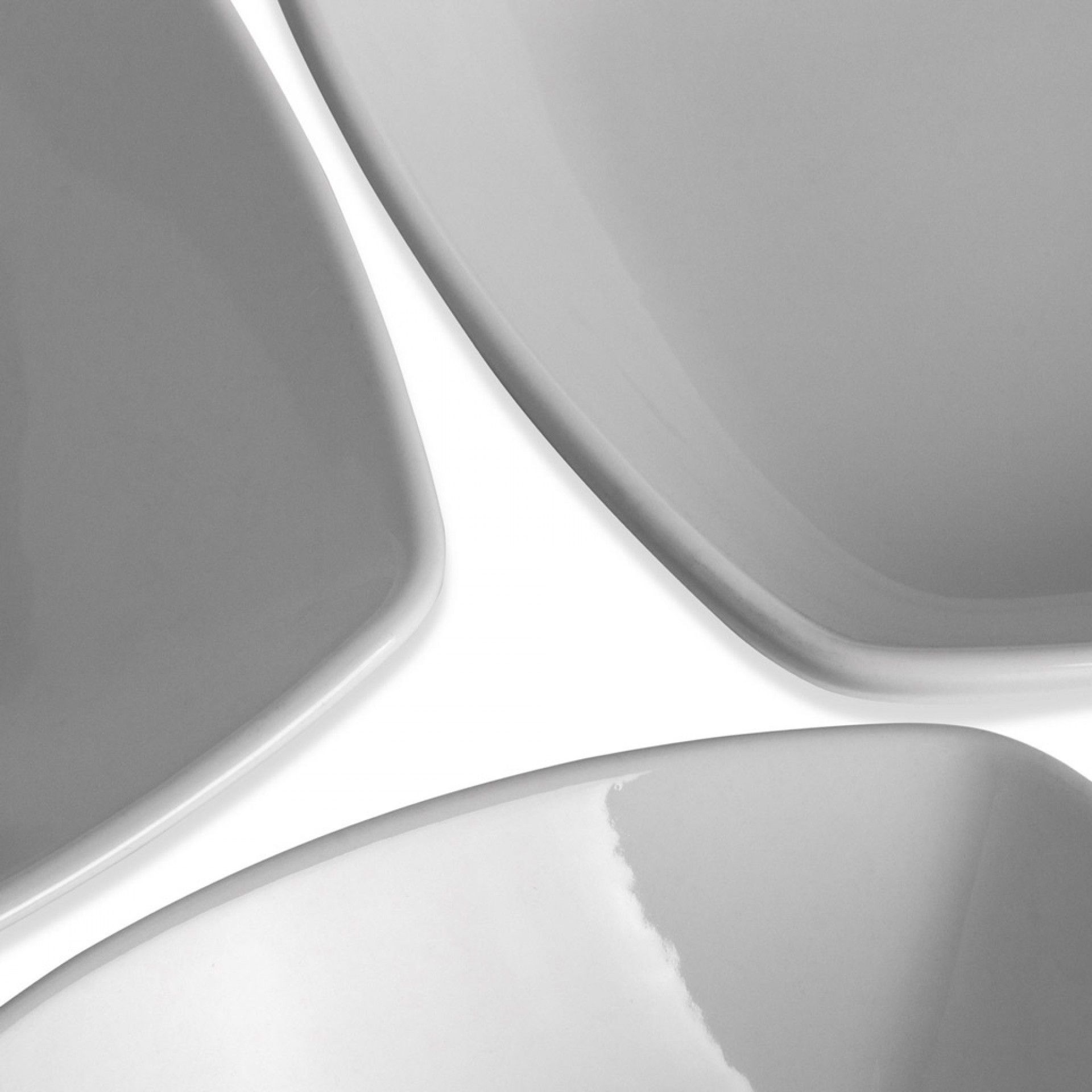 Saladeira Porcelana Degustacion Branco 23X23X6cm