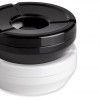 Cinzeiro de gua Melamina Rond Branco 12.3X4.5cm
