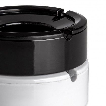 Cinzeiro de gua Melamina Kulsan Branco 10X3.5cm