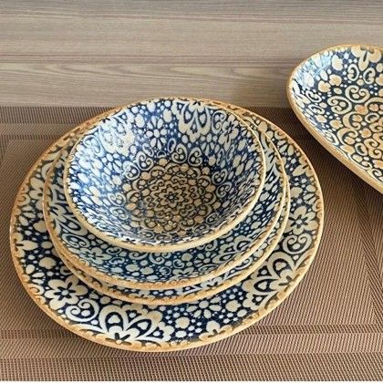 Prato Marcador Alhambra Gourmet Multicor 30X3cm