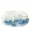 Bandeja Catay Oval Azul 30X17.5X2.8cm Bandeja Catay Oval Azul 30X17.5X2.8cm