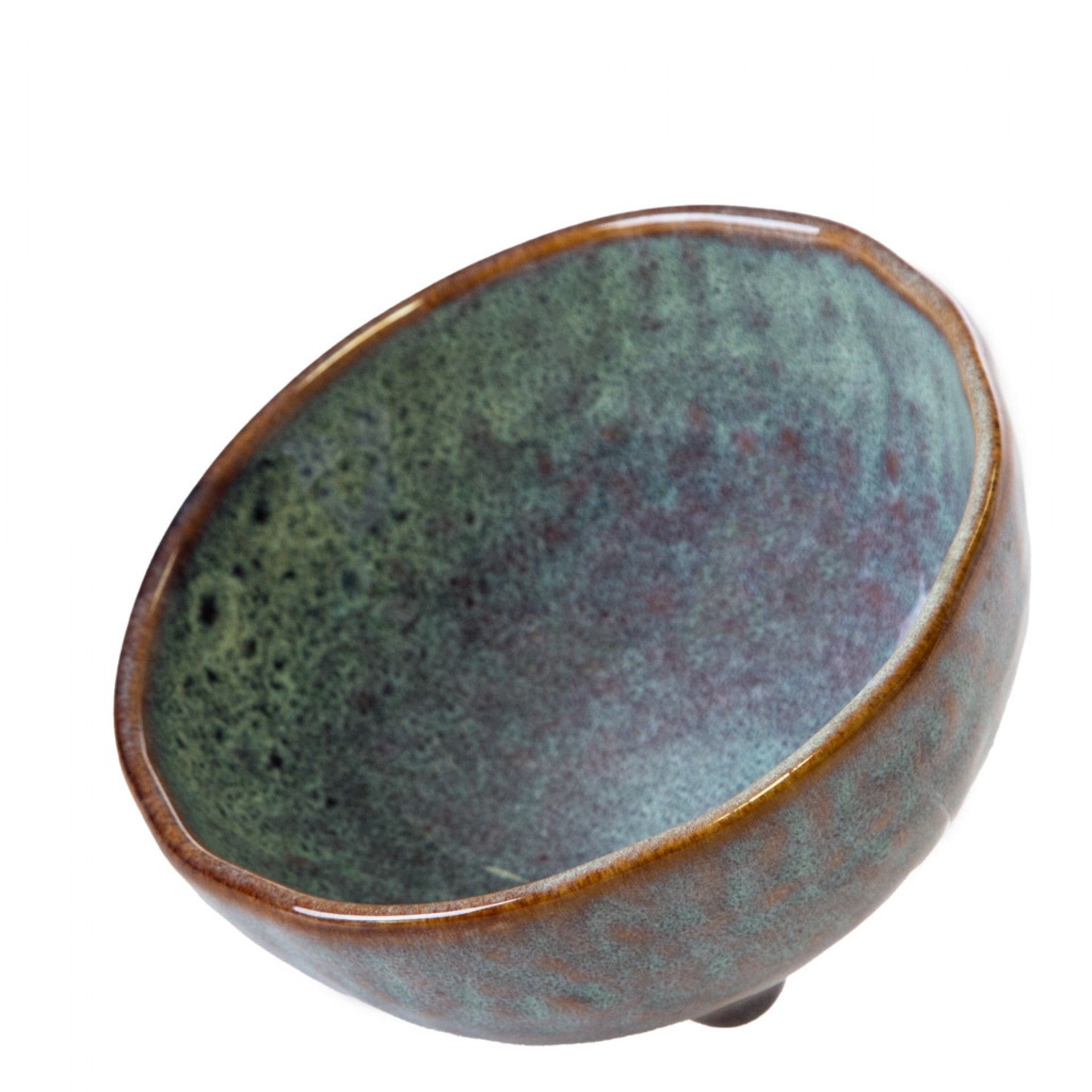 Taça Porcelana Serton Redondo Azul 200ml 11X5.5cm