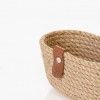 Cesta Yute Oval 25X10X7cm