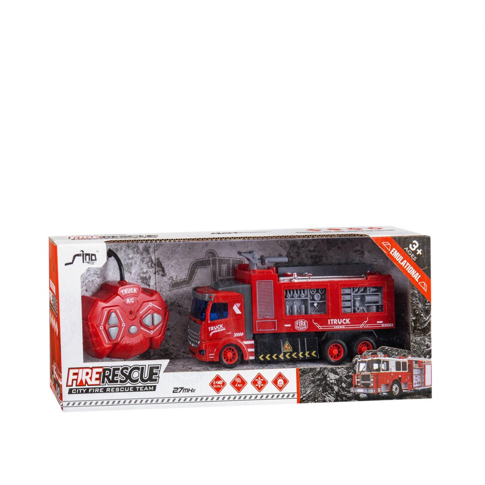 Camião Bombeiros Com Comando 21CM
