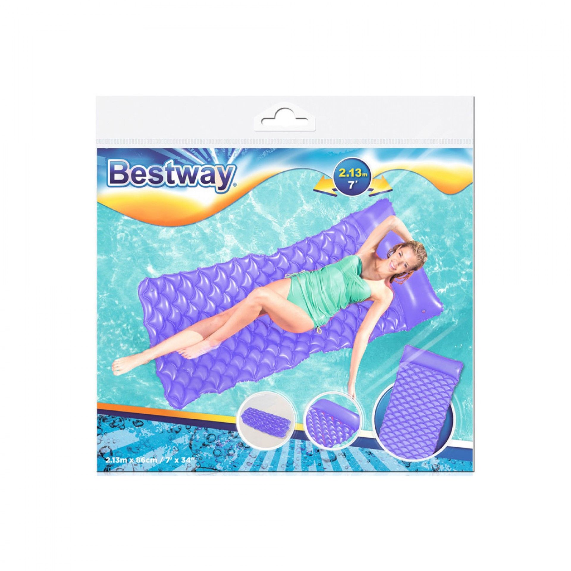 Colchão Insuflável Piscina 213X86cm