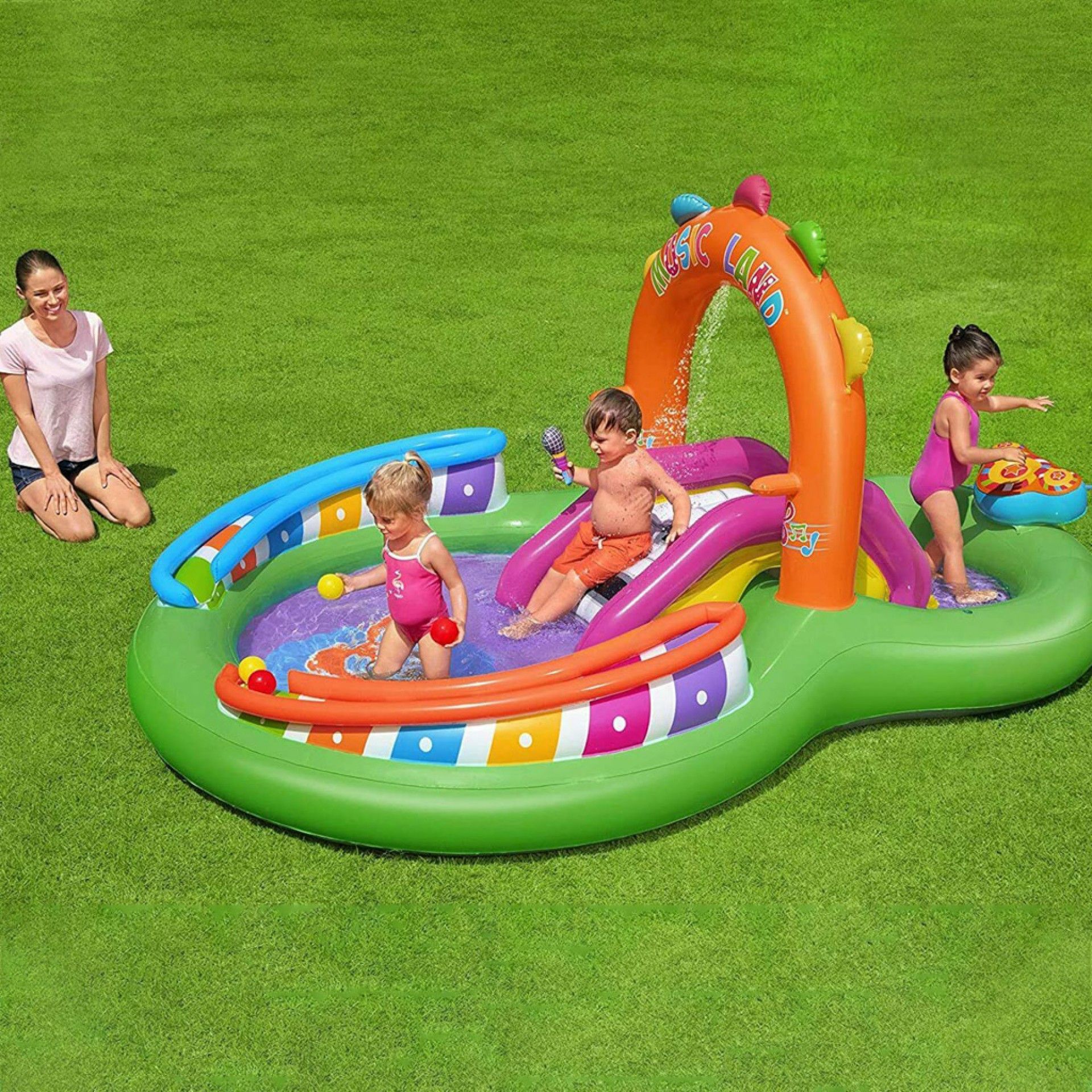 Piscina Infantil Music Land 295X190X137CM