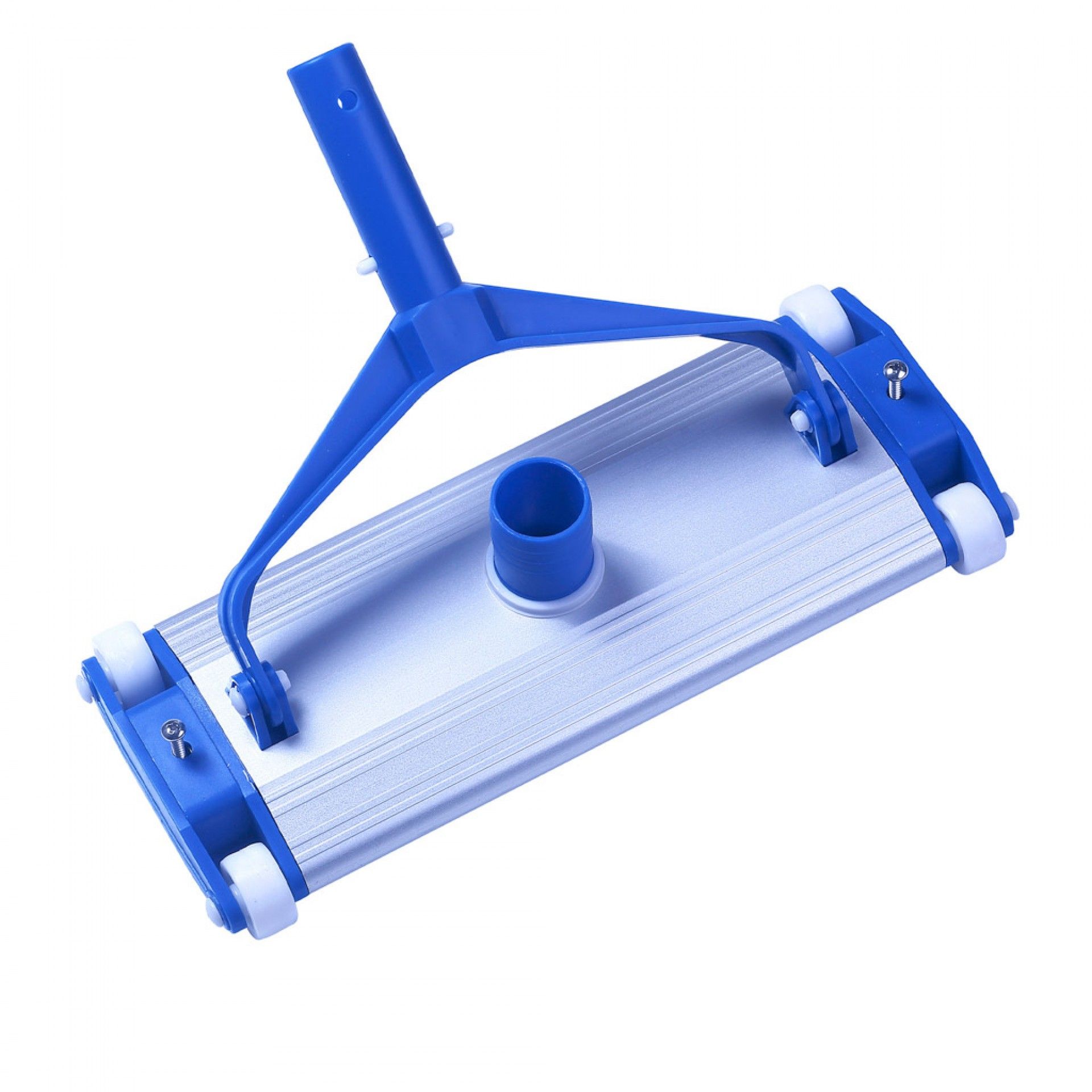 Limpa-Fundos Piscina com Rodas Alumínio 35X14CM