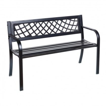 Banco Jardim Ao Preto 115X51X74CM