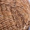 Cesto Vime Redondo Bege 26X10cm