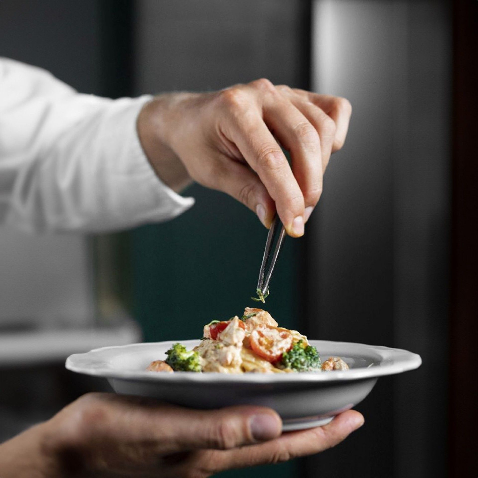 Pinça Inox Servir 16/18cm Pack 2