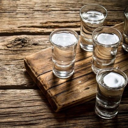 Copo Shot Poliestireno 35ml 4X6X7cm Pack 6