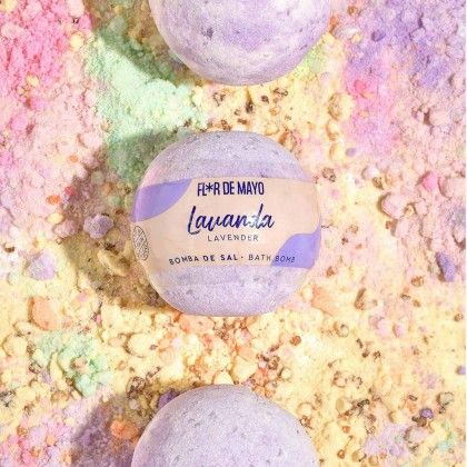Bomba Sal Efervescente Lavanda 200gr