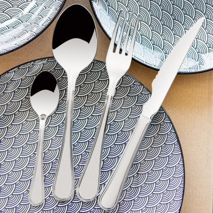 Faqueiro Inox Kuito 24 Peas