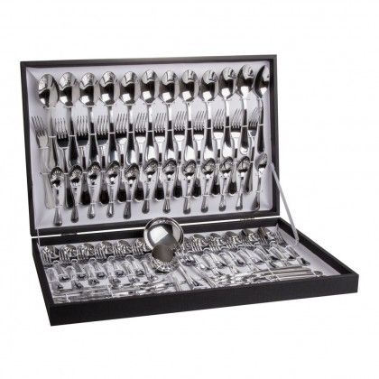 Faqueiro Inox Kuito 75 Peas