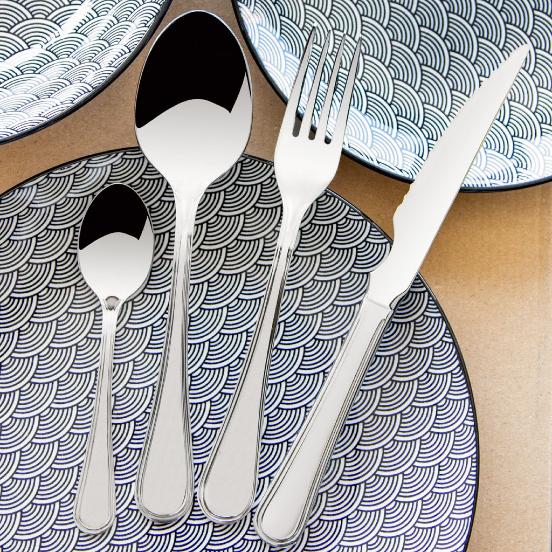 Faqueiro Inox Kuito 24 Peças