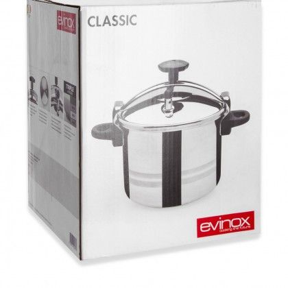 Panela Presso Inox Classic 6L 24cm