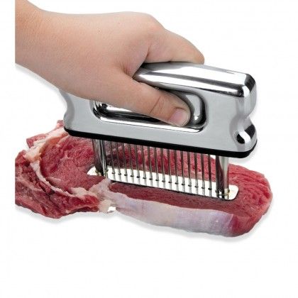 Picador Carne Manual Inox 2X12cm Picador Carne Manual Inox 2X12cm